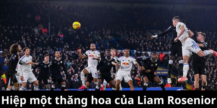Chelsea đã thể hiện lối chơi ấn tượng làm chủ được hiệp 1